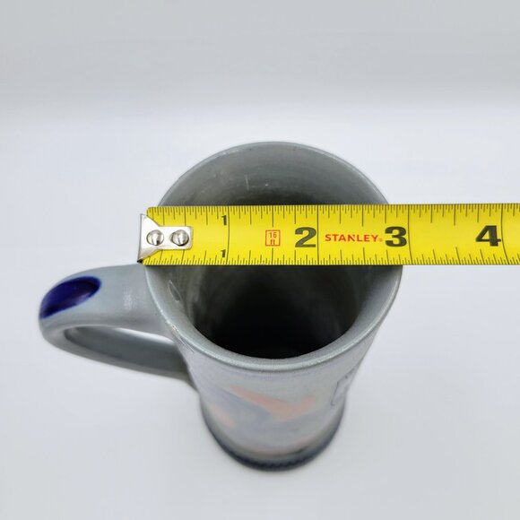 Vintage German Beer Mug Stein Musikzug Rote-Husaren MCC Ober-Morlen Read - Picture 10 of 10